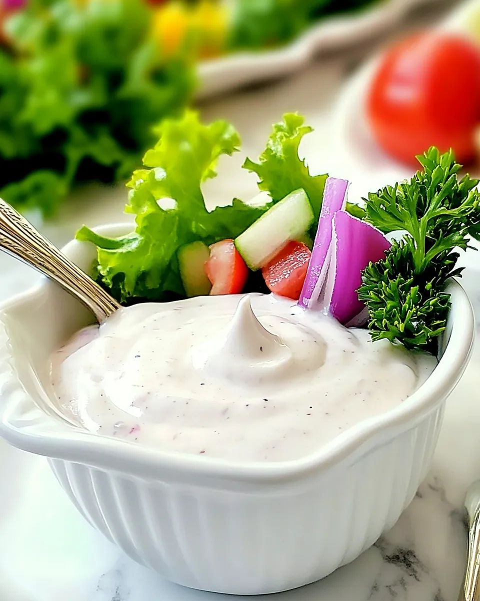 Elevate Your Meals: Zesty Horseradish Ranch Dressing & Dip Recipe